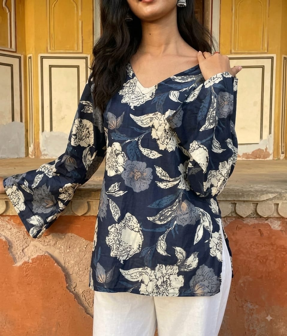 A-line Short Kurti