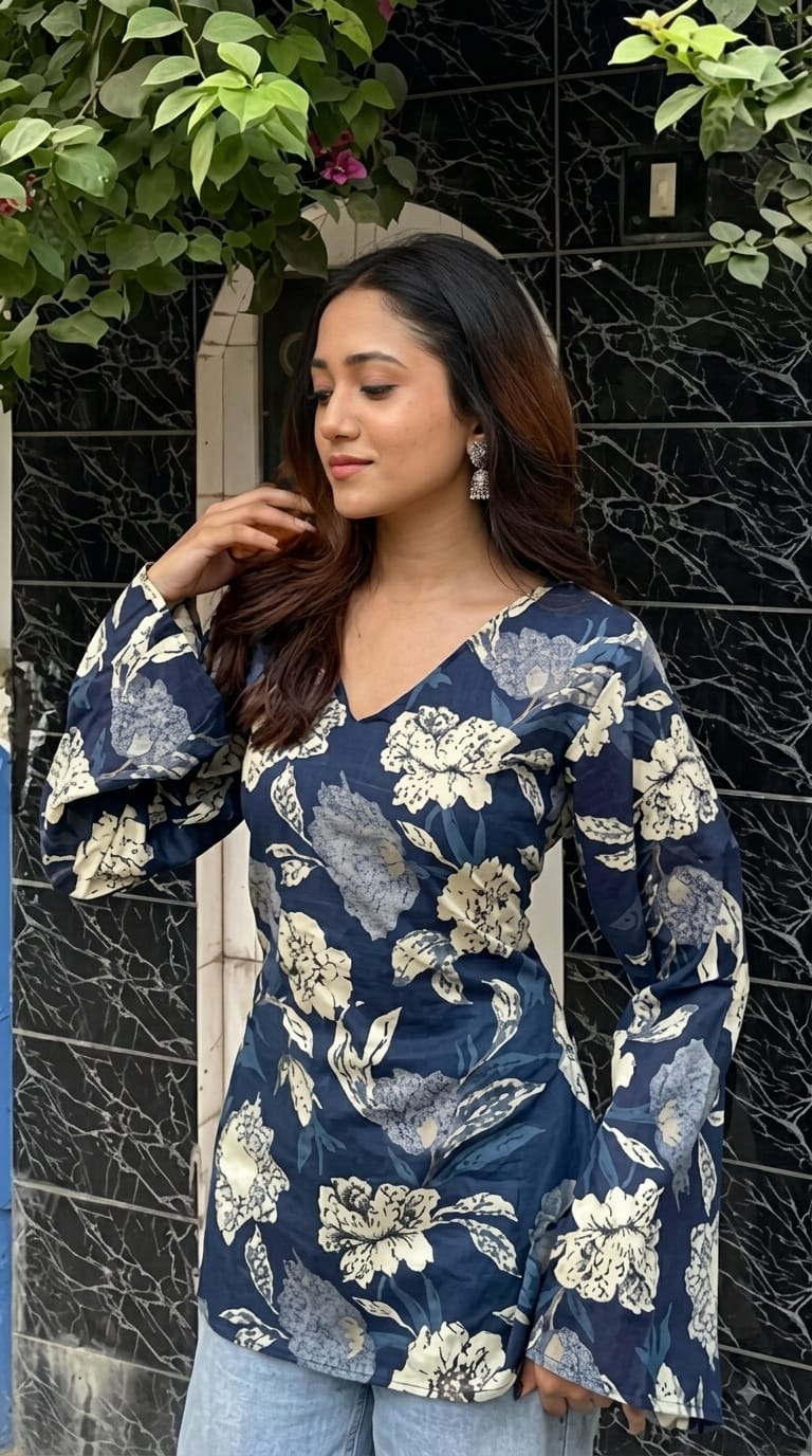 A-line Short Kurti